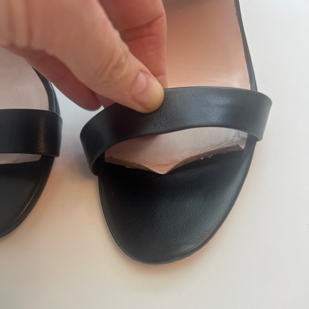 Kate Spade Black Heeled Sandals - Picture 3 of 6